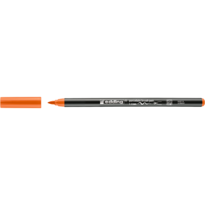 EDDING 4200 Porcelænstusser,1-4mm, orange