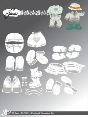 BY Lene Dies "Accessories for #BLD1816" BLD1825