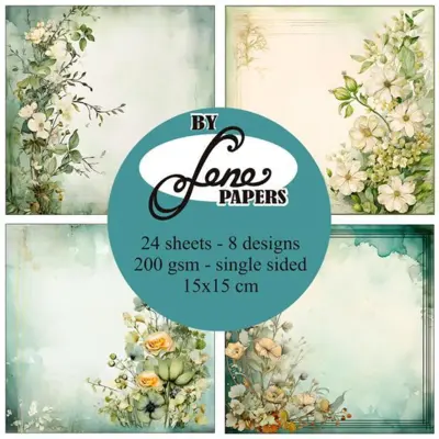 BY Lene Paperpad "Soft Flowers" BLP075