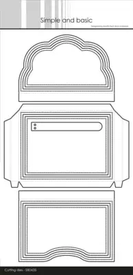Simple and Basic die "A7/Giftcard envelope" SBD635