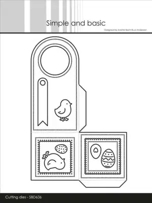 Simple and Basic die "Easter basket" SBD636