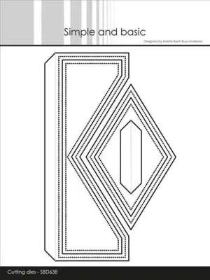 Simple and Basic die "A6 Gatefold and pocket" SBD638