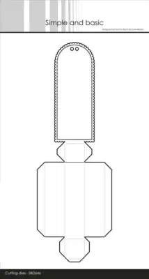 Simple and Basic die "Lip balm tag" SBD646