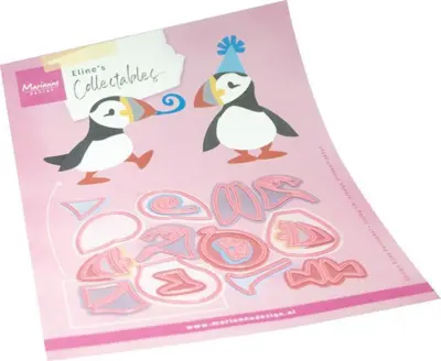Marianne Design dies "Eline's Party Puffin" COL1581, udsolgt
