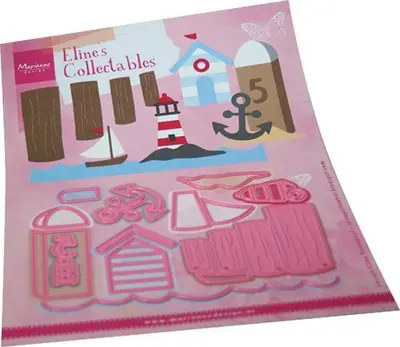 MARIANNE DESIGN COL1497 Eline's Sea Side