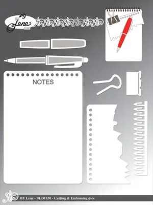 BY Lene Dies "Notepad" BLD1830
