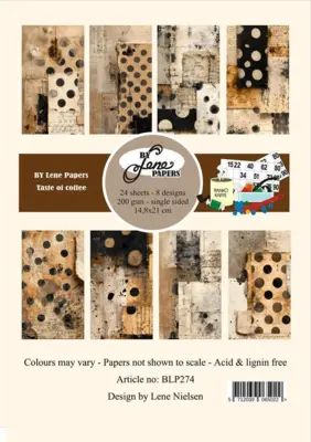 BY Lene Paperpad "Taste of coffee" BLP274