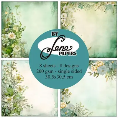 BY Lene Paperpad "Soft Flowers" BLP375