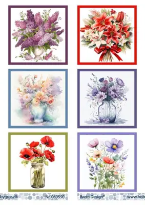 3D ark Barto design blomst