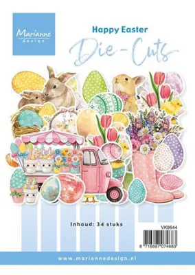 Marianne Design Die-Cuts "Happy Easter" VK9644