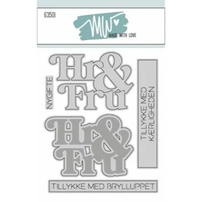 Dies Made With Love Hr & Fru
