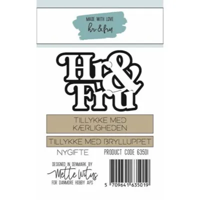 Dies Made With Love Hr & Fru