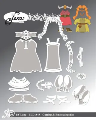 BY Lene Dies "Accessories for #BLD1844" BLD1845