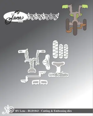 BY Lene Dies "Accessories for #BLD1839" BLD1843