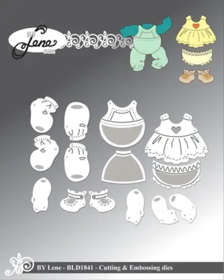 BY Lene Dies "Accessories for #BLD1839" BLD1841