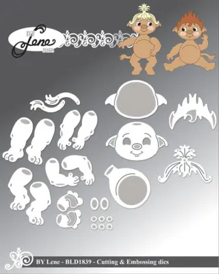 BY Lene Dies "Baby Trolls" BLD1839