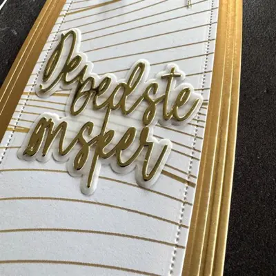 Simple and Basic dies "Fødselsdag / De bedste ønsker"