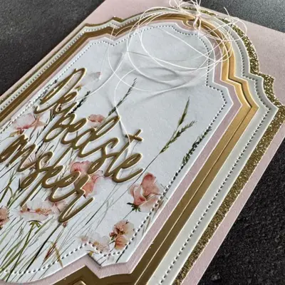 Simple and Basic dies "Decorative frames and tag with add" SBD657