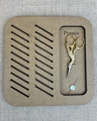 Borddisplay til garnvindsler, m. magnet