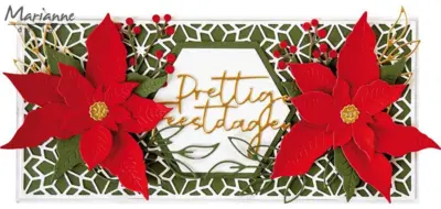 Marianne Design dies "Tiny's Poinsettia" LR0833