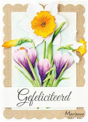 Marianne Design dies "Tiny's Daffodil XL" LR0847