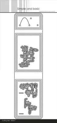 Simple and Basic dies "Jewelry packaging" SBD671