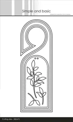 Simple and Basic dies "Bottletag / Doorhanger" SBD672