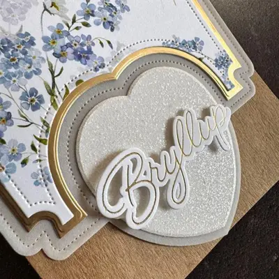 Simple and Basic dies "Tillykke / Bryllup" SBD676