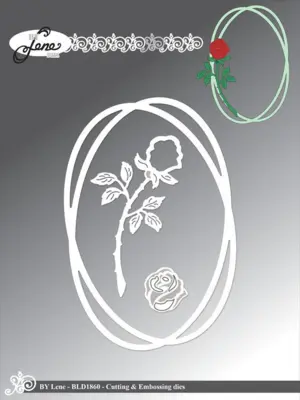 BY Lene Dies "Oval frame" BLD1860