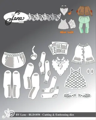 BY Lene Dies "Accessories for #BLD1856" BLD1858