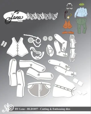 BY Lene Dies "Accessories for #BLD1856" BLD1857