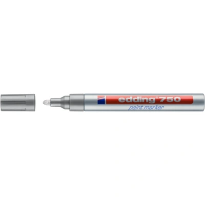 EDDING 750 Paint marker sølv 2-4mm