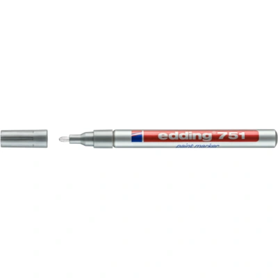 EDDING 751 Paint marker sølv 1-2mm