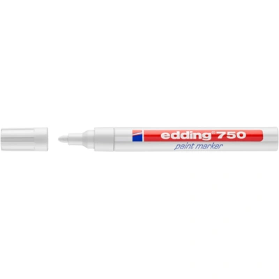 EDDING 750 Paint marker hvid 2-4mm