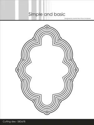 Simple and Basic dies "Elegant Shaped Frames" SBD678