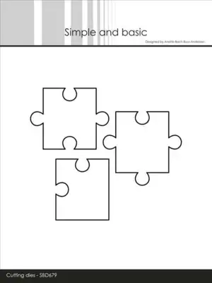 Simple and Basic dies "Puzzle MEGA" SBD679