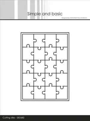 Simple and Basic dies "Puzzle SMALL" SBD680