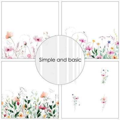 Simple and Basic Design Papers "Bright Watercolour Florals" SBP568