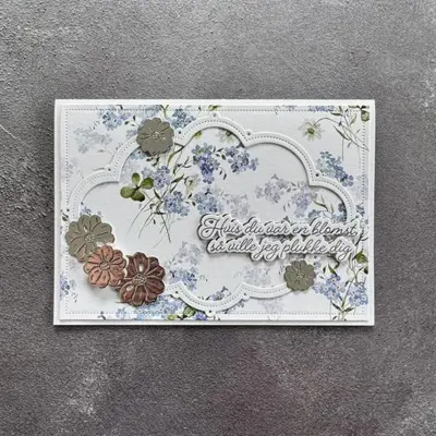 Simple and basic Clearstamp & dies "Danske tekster" SBC217