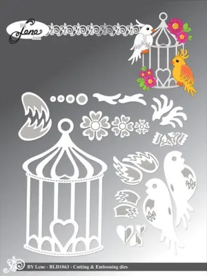 BY Lene Dies "Large Birdhouse" BLD1863