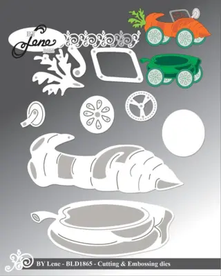BY Lene Dies "A vegetable car" BLD1865