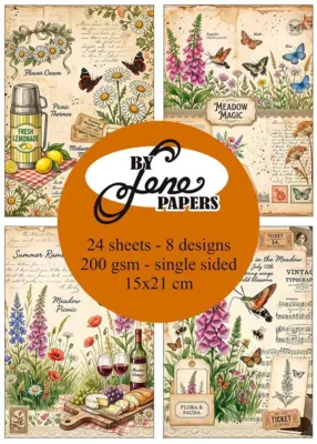 BY Lene Paperpad "Grandma's Summer" BLP276, A5