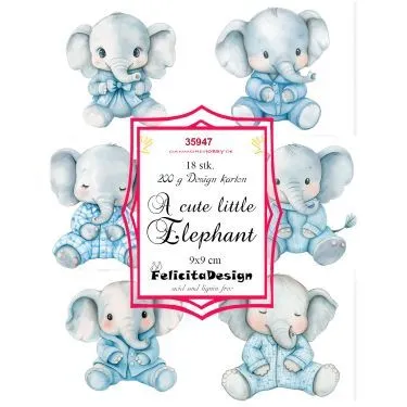 Felicita design Toppers 9x9cm 18stk 200g design karton
