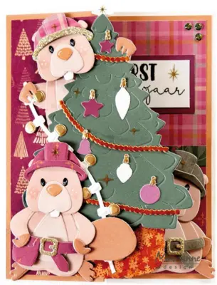 Marianne Design dies "Candle Christmas tree (L)" LR0964