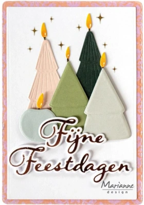 Marianne Design dies "Christmas candles" LR0963