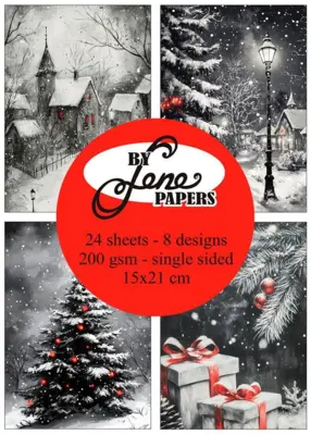 BY Lene Paperpad "Shiny Red" BLP277