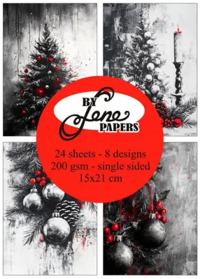 BY Lene Paperpad "Shiny Red" BLP277