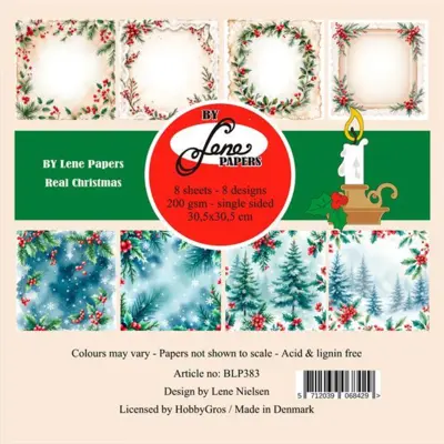 BY Lene Paperpad "Real Christmas" BLP383