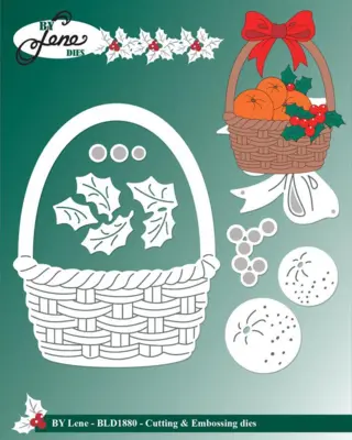 BY Lene Dies "Christmas basket" BLD1880