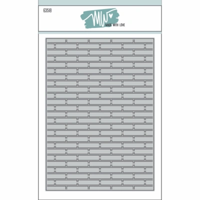 Dies Made With Love Brick Background